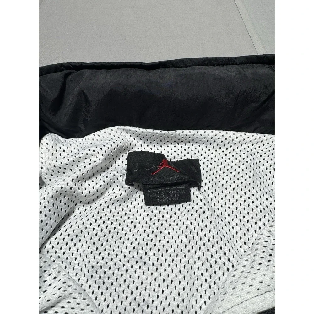 Vtg Nike Air Jordan Jumpman Full Zip‎ Windbreaker Lg Classics Black CV7418-010
